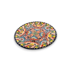 10" Talavera Dinner Plate | Colorful Mexican Dinnerware -Pottery And Glassware 10in talavera dinner plate colorful mexican