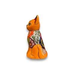 Colorful Hand-Painted Talavera Cat Statue | Medium Mexican Folk Art Decor 13 Colorful Hand-Painted Talavera Cat Statue | Medium Mexican Folk Art Decor -Pottery And Glassware 20250409 183938601 iOS Photoroom