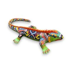 XL Talavera Iguana Statue | Hand-Painted Mexican Ceramic Art 13 XL Talavera Iguana Statue | Hand-Painted Mexican Ceramic Art -Pottery And Glassware 20250429 162942063 iOS Photoroom