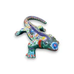 XL Talavera Iguana Statue | Hand-Painted Mexican Ceramic Art 17 XL Talavera Iguana Statue | Hand-Painted Mexican Ceramic Art -Pottery And Glassware 20250429 163226852 iOS Photoroom
