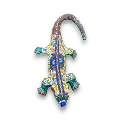 XL Talavera Iguana Statue | Hand-Painted Mexican Ceramic Art 16 XL Talavera Iguana Statue | Hand-Painted Mexican Ceramic Art -Pottery And Glassware 20250429 163230631 iOS Photoroom