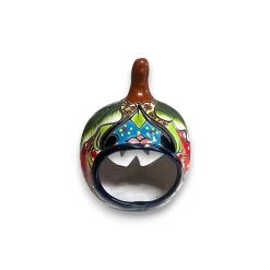 Talavera Jack-O'-Lantern | Colorful Mexican Pumpkin Decor -Pottery And Glassware 20250527 160626206 iOS Photoroom
