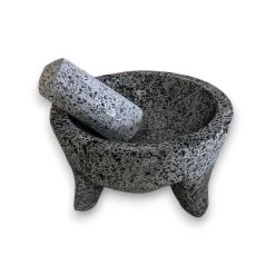 Volcanic Stone Molcajete | Handmade Mexican Mortar & Pestle -Pottery And Glassware 20250528 163003149 iOS Photoroom