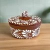 Talavera Tortilla Warmer | Handmade Terracotta Food Warmer