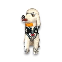 Talavera Poodle Statue | Hand-Painted Mexican Dog Decor -Pottery And Glassware 20250623 173645484 iOS Photoroom