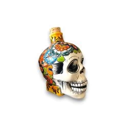 Talavera Skull Decanter | Small Day Of The Dead Ceramic Bottle -Pottery And Glassware 20250623 182027405 iOS Photoroom b4109cc9 493a 46cc 90a5 e87a3e576bcd