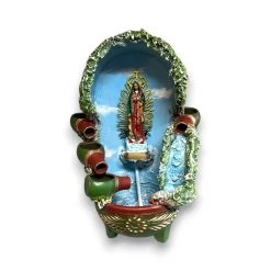 Handcrafted Mexican Outdoor Fountain | Painted Traditional Water Feature 10 Handcrafted Mexican Outdoor Fountain | Painted Traditional Water Feature -Pottery And Glassware 20250624 195338531 iOS Copy Photoroom
