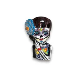 Talavera Day Of The Dead Face Planter | Handmade Skull Ceramic Pot 10 Talavera Day Of The Dead Face Planter | Handmade Skull Ceramic Pot -Pottery And Glassware 20250625 180526056 iOS Photoroom
