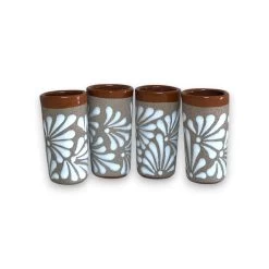 Rustic Talavera Shot Glass | Handmade Mexican Ceramic Drinkware -Pottery And Glassware 20250709 163028952 iOS Photoroom 1fd769a4 9949 4442 8f94 8c47e76129f4