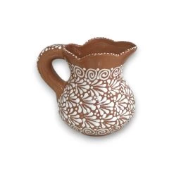 Heart Mug & Pitcher Set | Handmade Mexican Pottery (9-Pieces) -Pottery And Glassware 20250713 190114499 iOS Photoroom