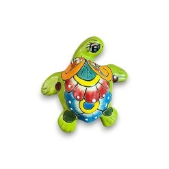Talavera Sea Turtle | Colorful Mini Hand-Painted Mexican Decor -Pottery And Glassware 20250718 173909996 iOS Photoroom