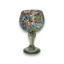 Mexican Margarita Glass | Fish Bowl Confetti Pebble -Pottery And Glassware 20250804 170038564 iOS Photoroom 8f68421a 01a7 479d 828e 3c2fb8f33c87