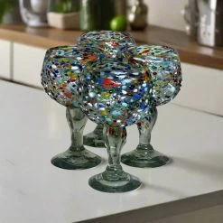 Mexican Margarita Glass | Fish Bowl Confetti Pebble -Pottery And Glassware 20250804 170149527 iOS Photoroom 9e2cab78 688d 42e0 812f ec598a7686ef