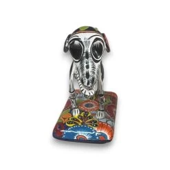 Colorful Talavera Skeleton Dog | Handmade Mexican Artistry 8 Colorful Talavera Skeleton Dog | Handmade Mexican Artistry -Pottery And Glassware 20250808 205538424 iOS Photoroom