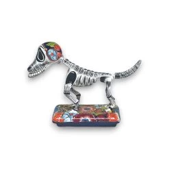 Colorful Talavera Skeleton Dog | Handmade Mexican Artistry 9 Colorful Talavera Skeleton Dog | Handmade Mexican Artistry -Pottery And Glassware 20250808 205555514 iOS Photoroom