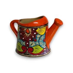 Talavera Watering Can Planter | Hand-Painted Mexican Pottery -Pottery And Glassware 20250813 190843214 iOS Photoroom