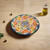 8" Talavera Ceramic Dinner Plate | Authentic Mexican Dinnerware