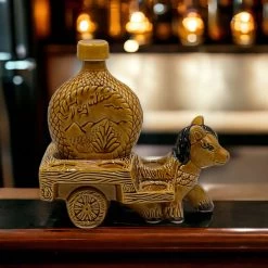 Authentic Mexican Handmade Shot Glass And Tequila Set | Unique Burro Decanter