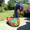 Large Talavera Swan Planter | Colorful Hand-Painted Mexican Pottery