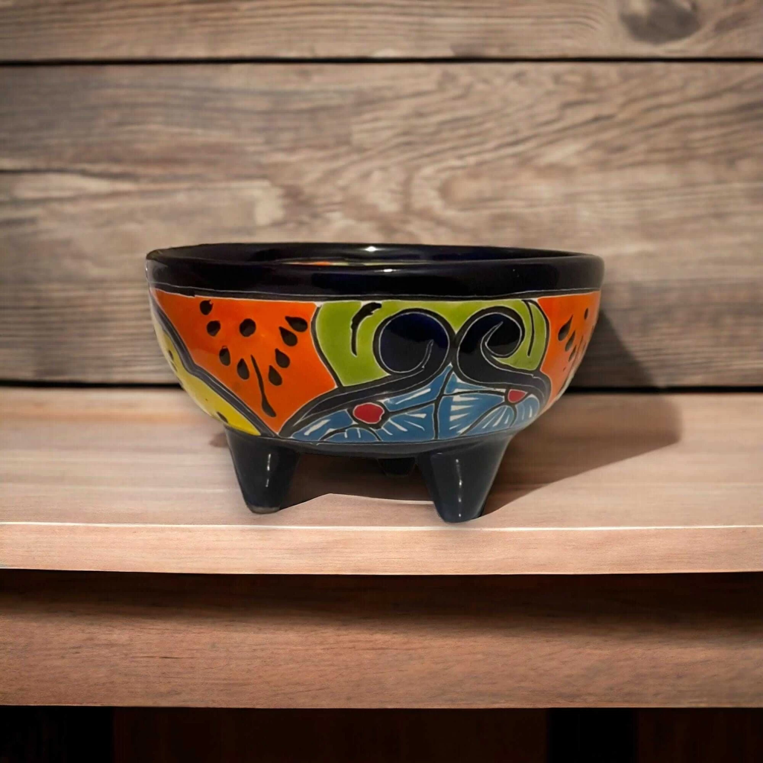 Talavera Salsa Bowl | Handcrafted Mexican Molcajete 1 Talavera Salsa Bowl | Handcrafted Mexican Molcajete