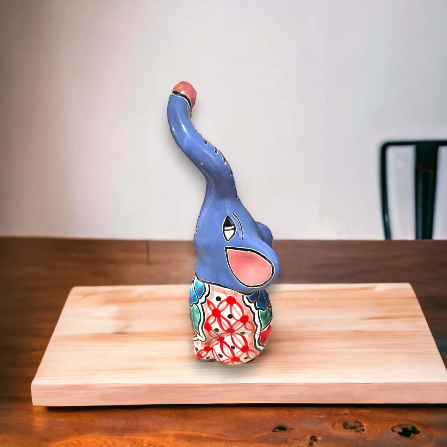 Talavera Elephant Statue | Colorful Hand-Painted Art 1 Talavera Elephant Statue | Colorful Hand-Painted Art