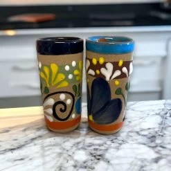 Talavera Hand-Painted Mexican Shot Glass | Terracotta Artisan Craft