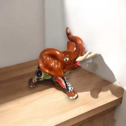 Talavera Elephant Statue | Handmade Mexican Ceramic Decor -Pottery And Glassware Vibrant Talavera Elephant Statue Handmade Mexican Ceramic Art Medium 9f46a74b 55b0 4003 b16a d971707e1663