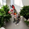 Day Of The Dead Talavera Dog Statue | Vibrant Mexican Ceramic Sculpture