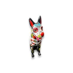Day Of The Dead Talavera Dog Statue | Vibrant Mexican Ceramic Sculpture 9 Day Of The Dead Talavera Dog Statue | Vibrant Mexican Ceramic Sculpture -Pottery And Glassware day of the dead talavera dog statue colorful
