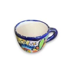 Talavera Coffee Mug | Hand-Painted Mexican Ceramic Cup 14 Talavera Coffee Mug | Hand-Painted Mexican Ceramic Cup -Pottery And Glassware hand painted talavera coffee mug