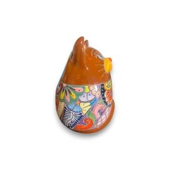 Talavera Cat Planter | Handcrafted Fat Cat Ceramic Pot -Pottery And Glassware handcrafted talavera cat planter ceramic pot