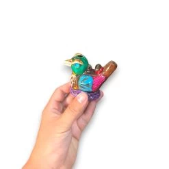 Small Aztec Bird Whistle | Handcrafted Cultural Ceramic Decor -Pottery And Glassware handcrafted aztec bird whistle ceramic