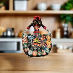 Handmade Talavera Catrina Figurine | Day Of The Dead Ceramic Art 8 Handmade Talavera Catrina Figurine | Day Of The Dead Ceramic Art -Pottery And Glassware handmade talavera catrina figurine day of the dead 1