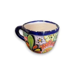 Talavera Coffee Mug | Hand-Painted Mexican Ceramic Cup 15 Talavera Coffee Mug | Hand-Painted Mexican Ceramic Cup -Pottery And Glassware handmade talavera coffee mug