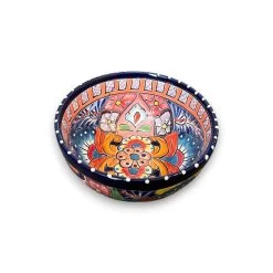 Handmade Talavera 12-Piece Dinnerware Set | Mexican Pottery For 4 -Pottery And Glassware handmade talavera mexican pottery bowl