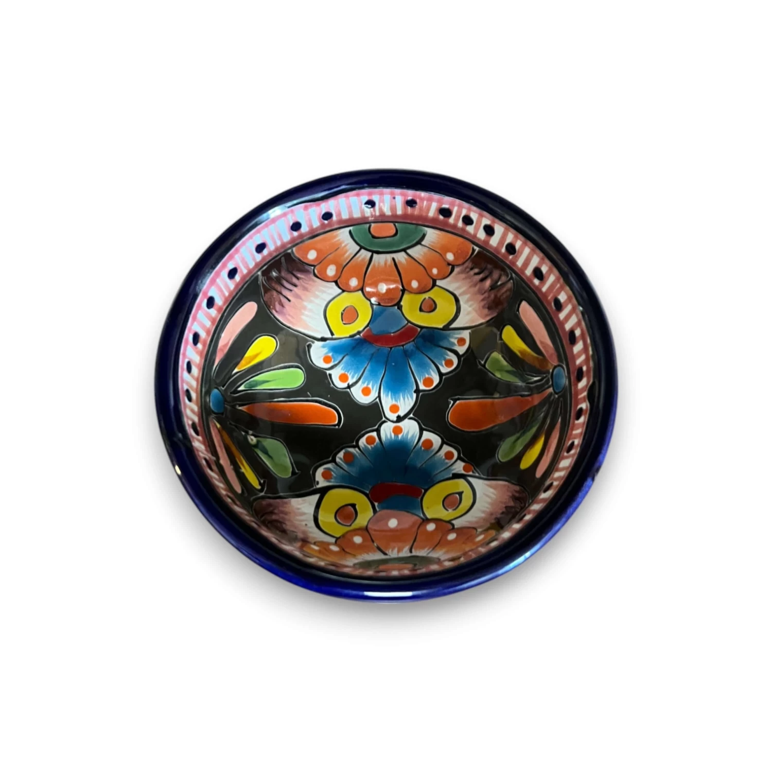 Talavera Salsa Bowl | Handmade Mexican Ceramic Sauce Dish - Image 7