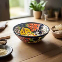 Custom Talavera Dinnerware Set | Hand-Painted Mexican Ceramic -Pottery And Glassware handmade mexican talavera soup bowl 7.5 inch 67f87d60 07cf 4c26 a3f2 40d9f874a15e