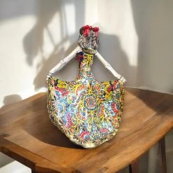 Talavera Day Of The Dead Catrina | Colorful Dress Figurine 12 Talavera Day Of The Dead Catrina | Colorful Dress Figurine -Pottery And Glassware handmade talavera catrina colorful figurine