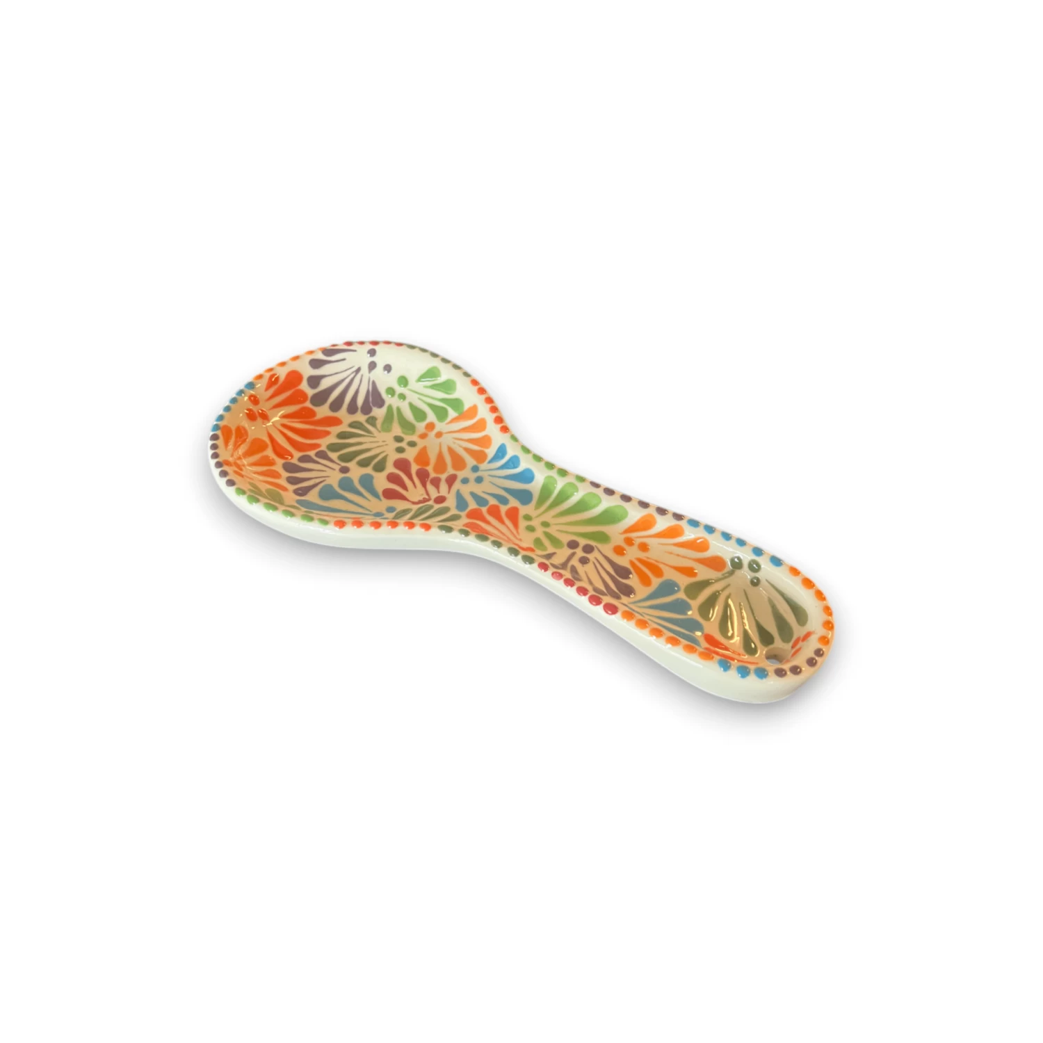 Talavera Spoon Rest | Handmade Mexican Puebla 5 Talavera Spoon Rest | Handmade Mexican Puebla - Image 5
