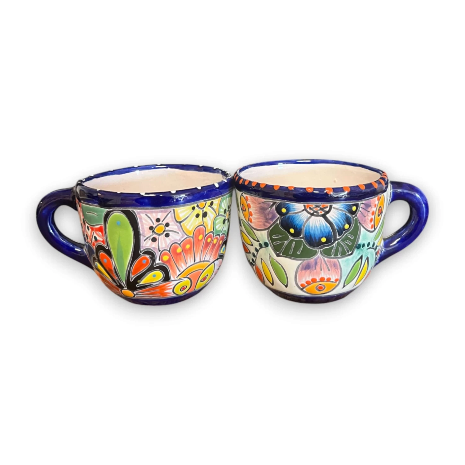 Talavera Coffee Mug | Hand-Painted Mexican Ceramic Cup 3 Talavera Coffee Mug | Hand-Painted Mexican Ceramic Cup - Image 3