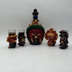 Handcrafted Mexican Shot Glass | Aztec Warrior Design 17 Handcrafted Mexican Shot Glass | Aztec Warrior Design -Pottery And Glassware il fullxfull.4938494180 89cn 1113f940 c6c2 47db 89c7 b7b3d5b82fcd