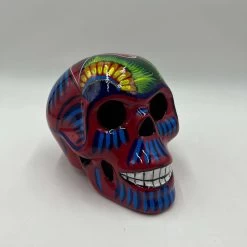 Guerrero Calavera Skull | Large Hand-Painted Day Of The Dead Art -Pottery And Glassware il fullxfull.4938499566 8woj