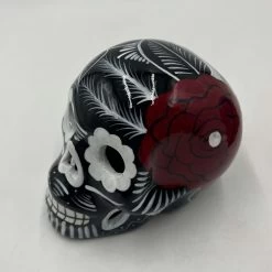 Guerrero Calavera Skull | Large Hand-Painted Day Of The Dead Art -Pottery And Glassware il fullxfull.4938499700 3al1