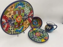 Talavera Dinnerware Set | 34-Piece Mexican Tableware For 8 10 Talavera Dinnerware Set | 34-Piece Mexican Tableware For 8 -Pottery And Glassware il fullxfull.4938514376 5hoj