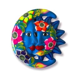 Handcrafted Guerrero Sun And Moon Eclipse Art | Mexican Hand-Painted Pottery -Pottery And Glassware il fullxfull.4938522786 867i 638be76d eae5 437a bf31 0030a25eedb2
