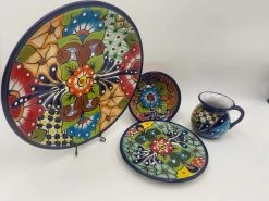 16-Piece Mexican Talavera Dinnerware Set | Handmade Talavera -Pottery And Glassware il fullxfull.4938529976 9as9 877c4d11 82aa 4ec0 aa01 88e5423c49a5