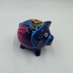 Set Of 2 Pig Salt And Pepper Shakers | Hand-Painted Mexican Pottery -Pottery And Glassware il fullxfull.4986749493 hcvx