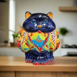 Fat Cat Talavera Planter | Handmade Mexican Pottery -Pottery And Glassware il fullxfull.4986789375 5lca 5d46b2dd f4dd 4d22 be75 4da3cc0883a8