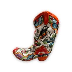 Mexican Boot Flower Pot | Hand Painted Talavera Planter (Extra Large) -Pottery And Glassware il fullxfull.4986790783 4wxn 652f8f4d 2129 4013 890b d0867188c926