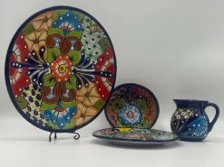 16-Piece Mexican Talavera Dinnerware Set | Handmade Talavera -Pottery And Glassware il fullxfull.4986792523 a0c1 f204c416 8a8d 46bf bb96 1e2fe5ca098f
